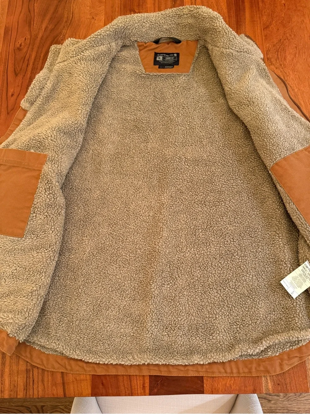 Carhartt Washed Duck Mock-Neck Vest - XL